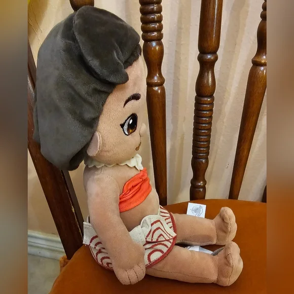 Disney Exclusive Princess Moana Plush 12 Inch Tall EUC - Picture 3 of 7